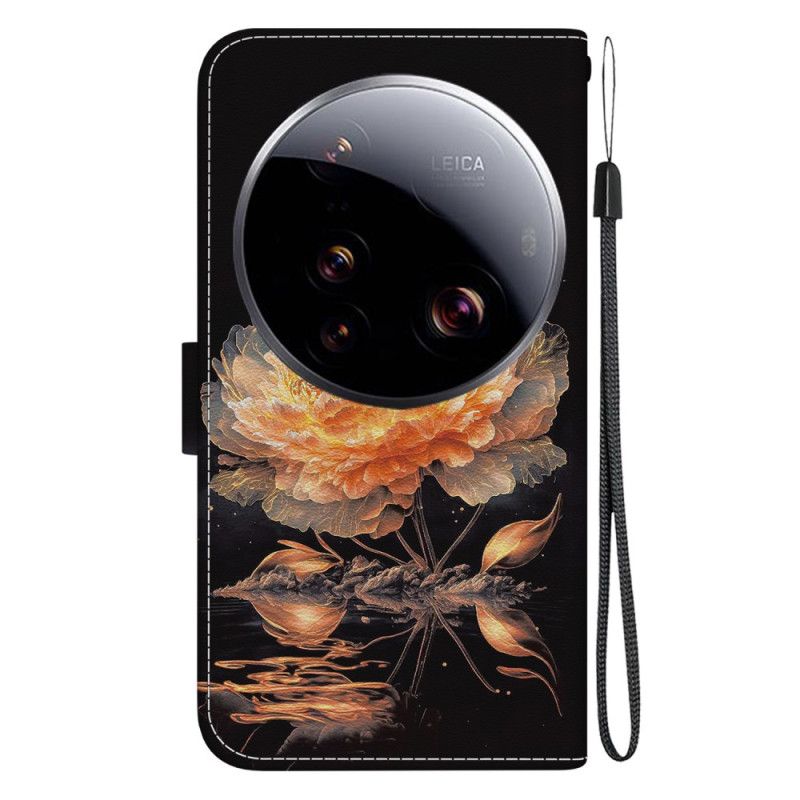 Flip Cover Xiaomi 15 Ultra Gylden Pæon