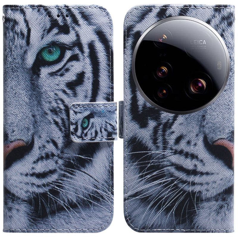 Flip Cover Xiaomi 15 Ultra Hvid Tiger
