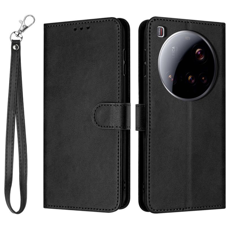 Flip Cover Xiaomi 15 Ultra Læderremeffekt