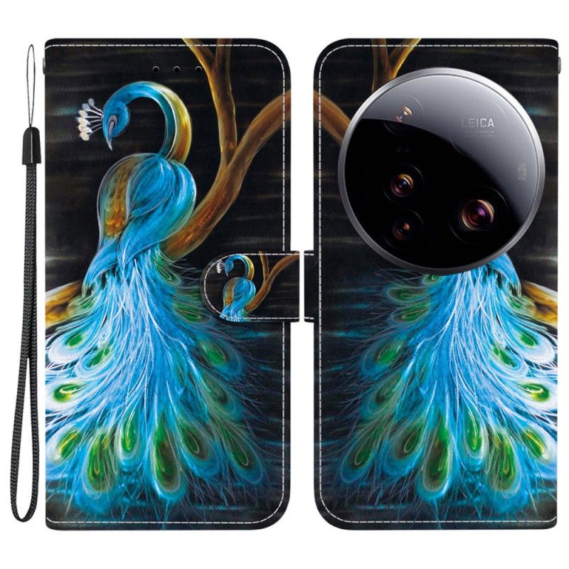 Flip Cover Xiaomi 15 Ultra Påfugl