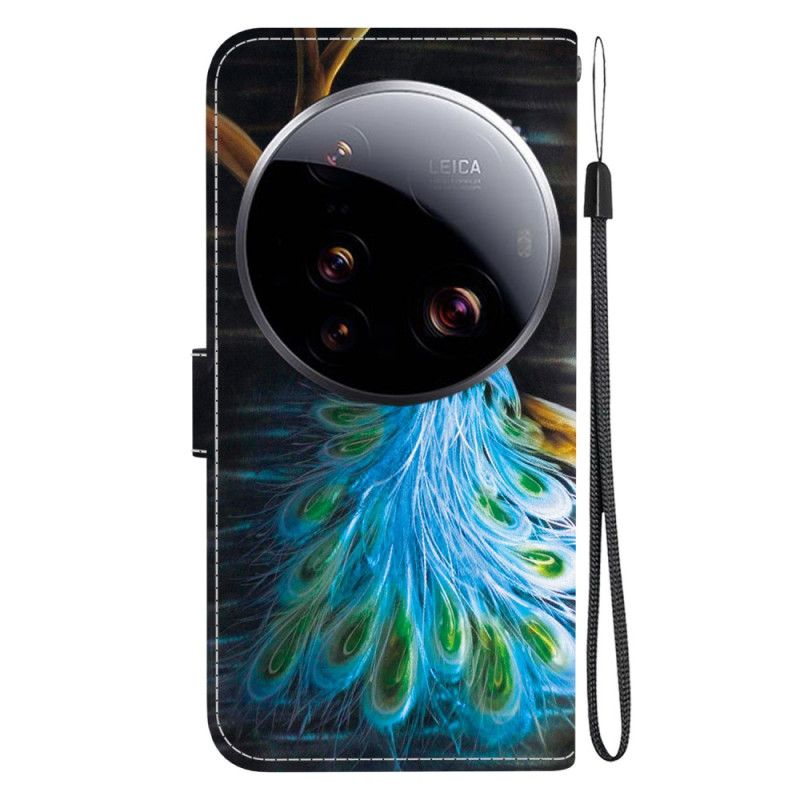 Flip Cover Xiaomi 15 Ultra Påfugl