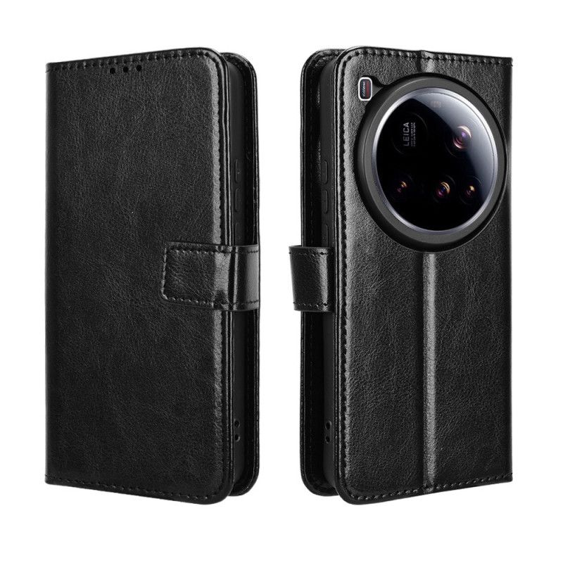 Flip Cover Xiaomi 15 Ultra Prangende Kunstlæder