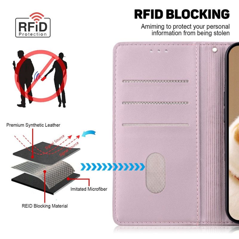 Flip Cover Xiaomi 15 Ultra Rfid-blokerende Og Killingmønster
