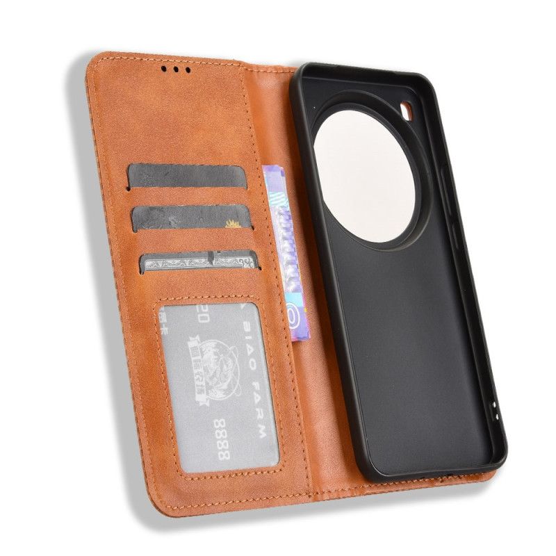 Flip Cover Xiaomi 15 Ultra Vintage Frise