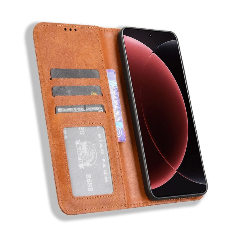 Flip Cover Xiaomi 15 Ultra Vintage Frise