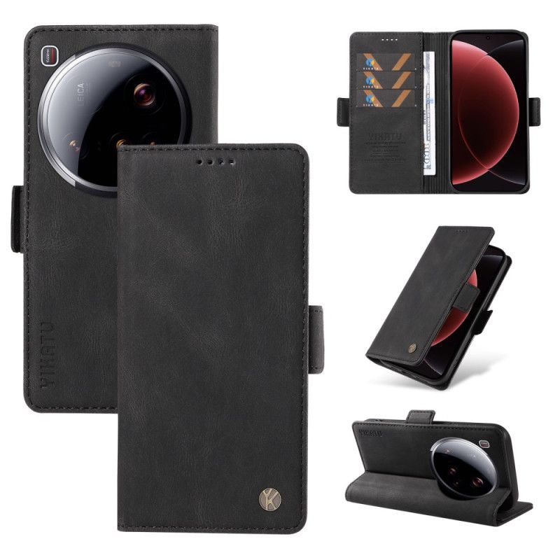 Flip Cover Xiaomi 15 Ultra Ykatu Vintage-stil