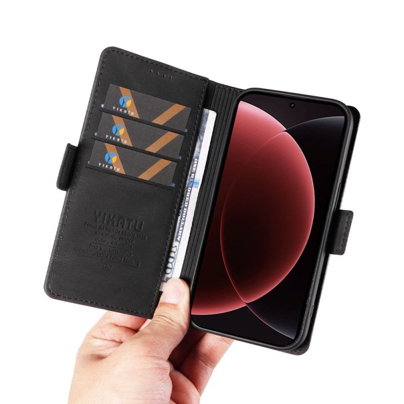 Flip Cover Xiaomi 15 Ultra Ykatu Vintage-stil