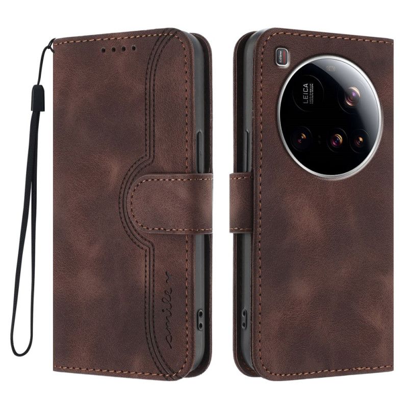 Læder Cover Xiaomi 15 Ultra Smil