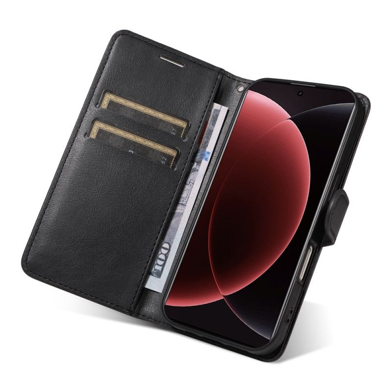 Læder Cover Xiaomi 15 Ultra Telefon Etui Almindeligt Kunstlæder