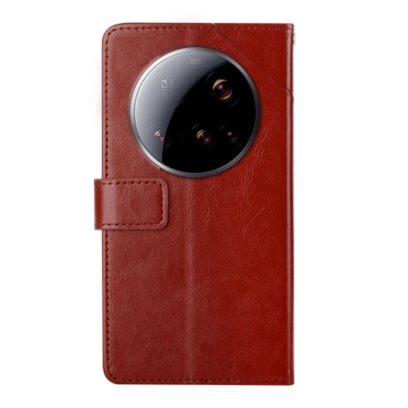 Læder Cover Xiaomi 15 Ultra Y-design Rem