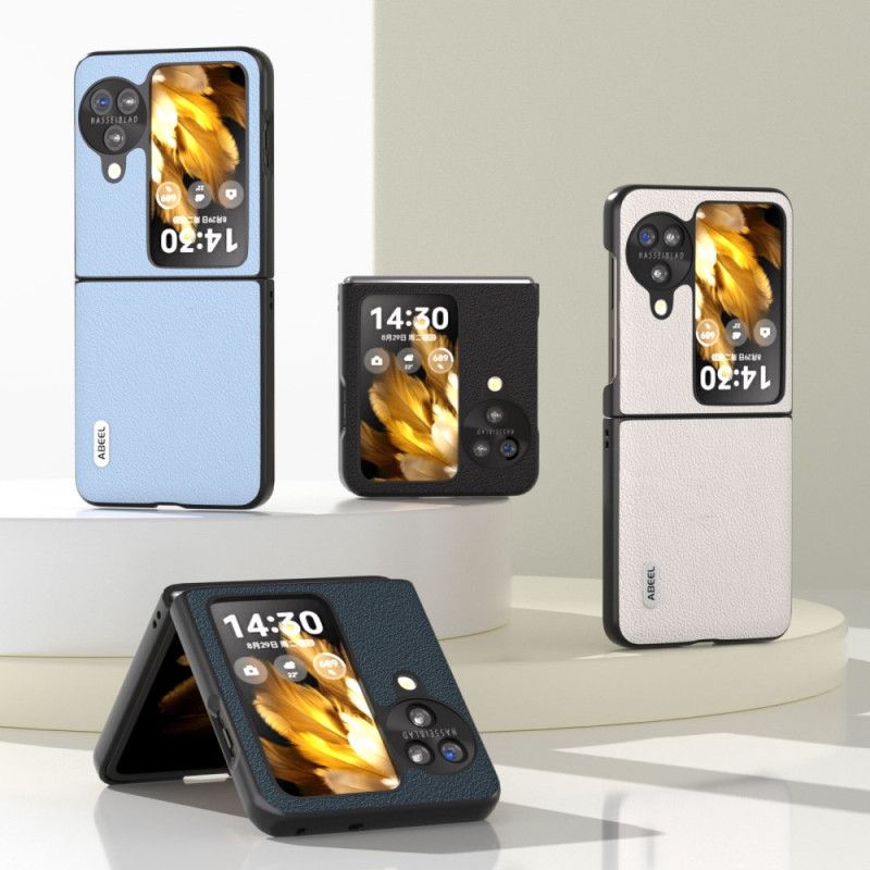 Cover Oppo Find N3 Flip Abeel Tekstureret Læderstil