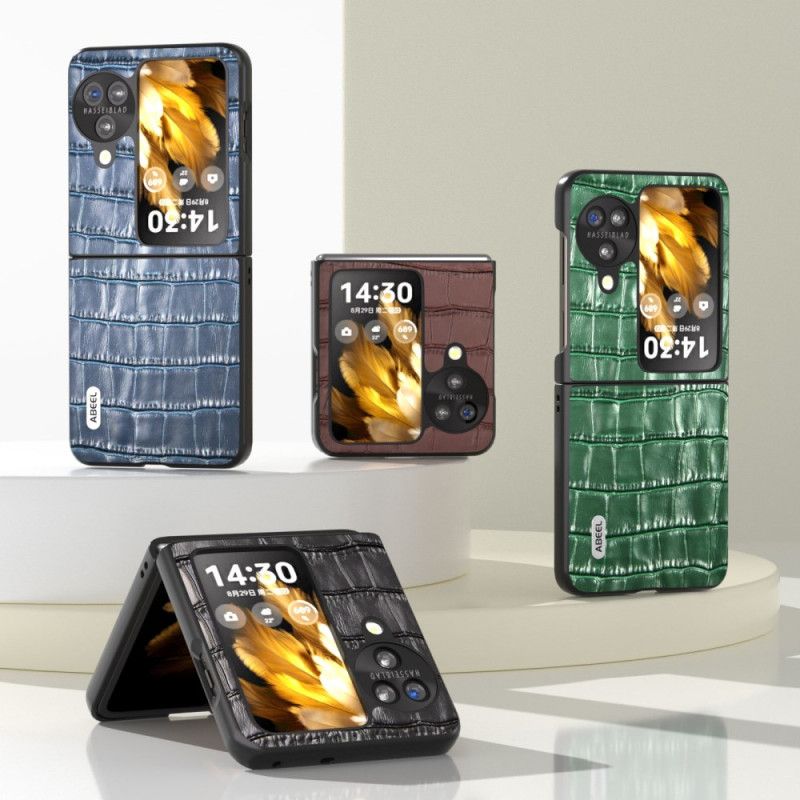 Cover Oppo Find N3 Flip Krokodilleeffekt Abeel