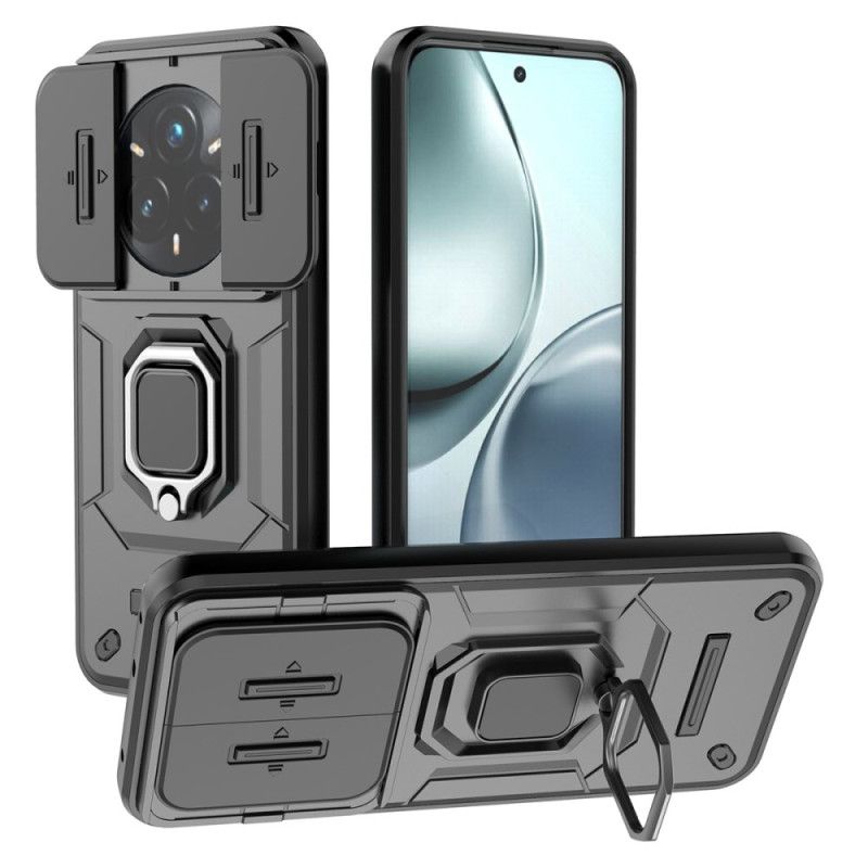 Cover Til Realme 14 Pro Plus 5g Holdbar Ring Med Glidende Kamerabeskytter