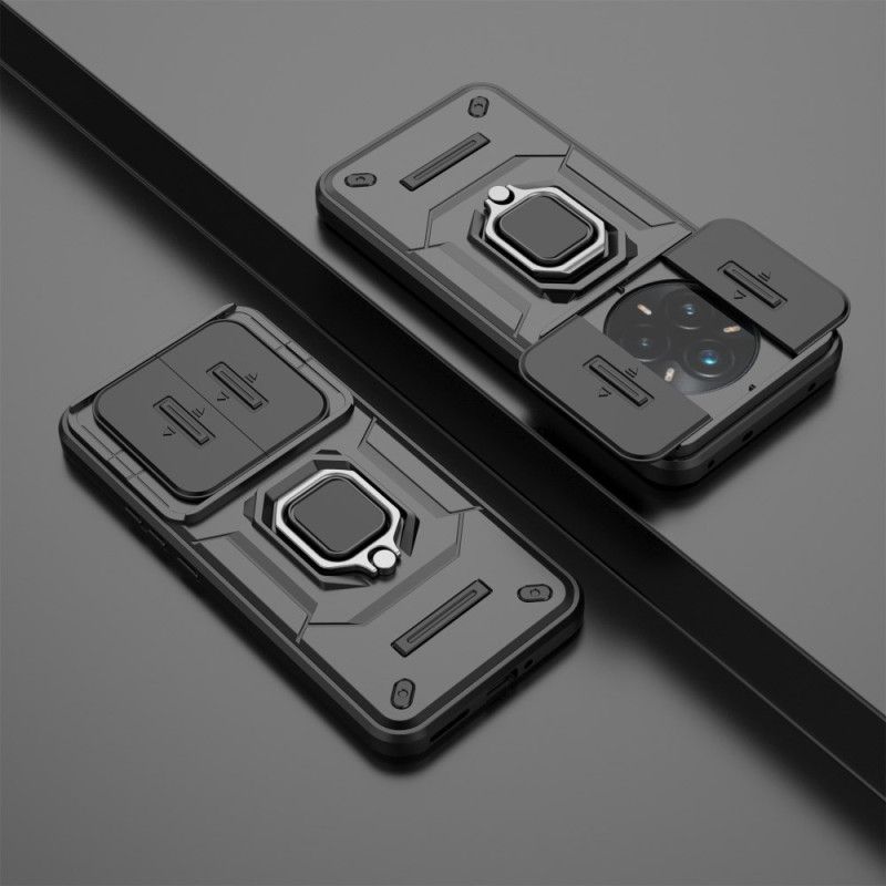 Cover Til Realme 14 Pro Plus 5g Holdbar Ring Med Glidende Kamerabeskytter