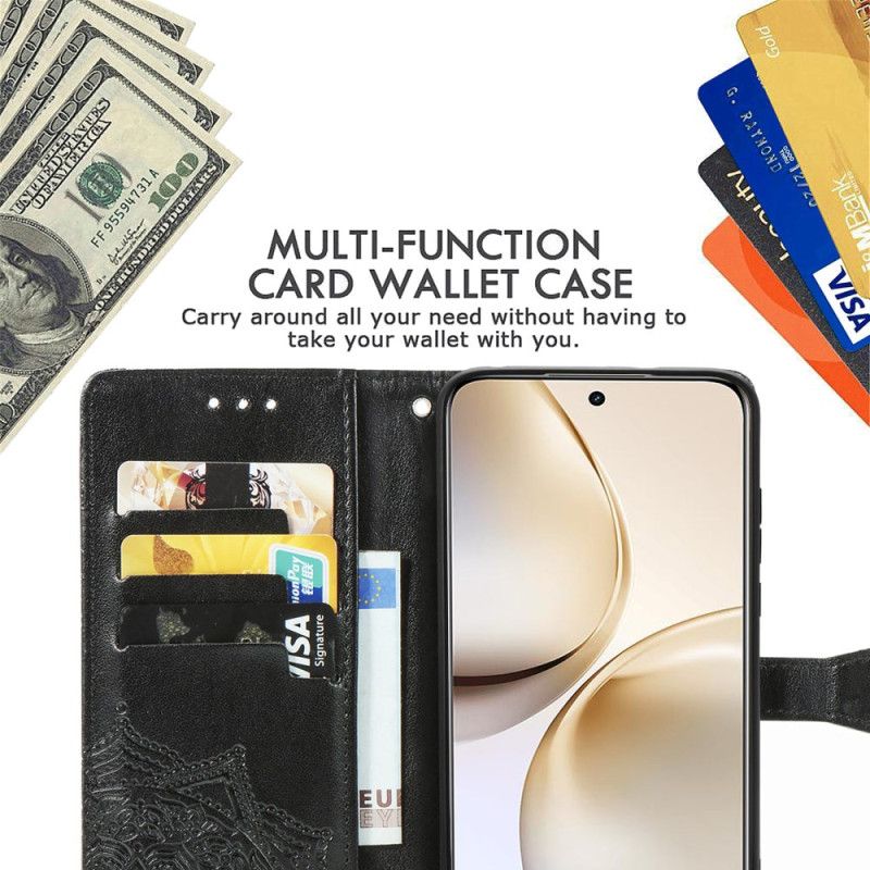 Flip Cover Realme 14 Pro Plus 5g Barok Mandala