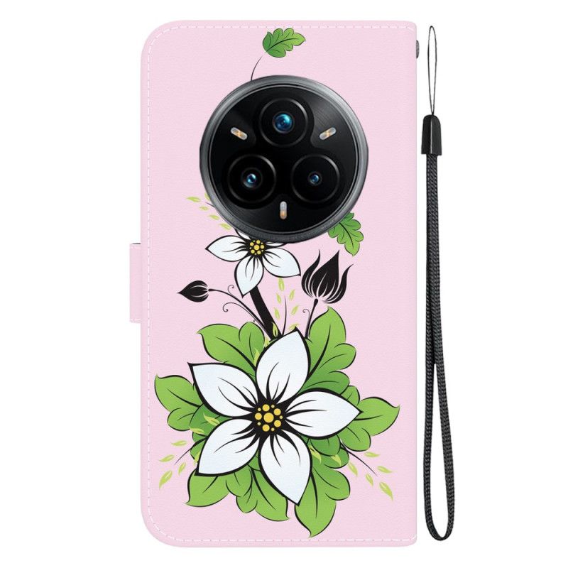Flip Cover Realme 14 Pro Plus 5g Liljemønster