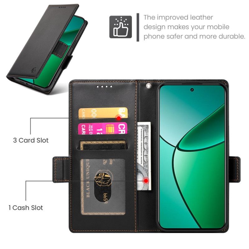 Flip Cover Realme 14 Pro Plus 5g Tre Kortrum Og Holder