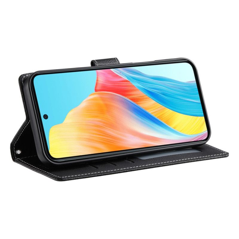 Flip Cover Til Realme 14 Pro Plus 5g Almindelig Med Rem