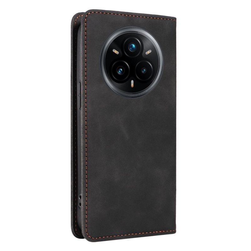 Flip Cover Til Realme 14 Pro Plus 5g Ruskindseffekt Betopnice