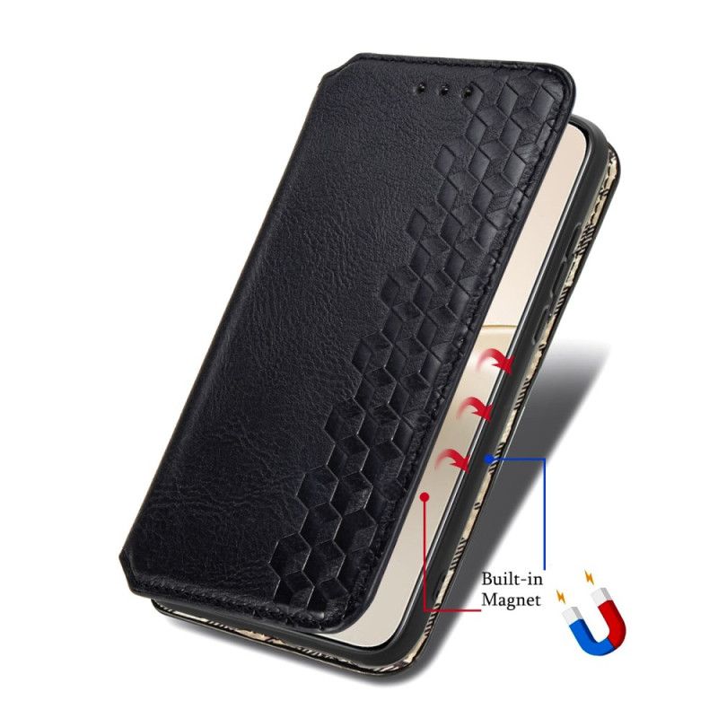 Flip Cover Til Realme 14 Pro Plus 5g Vintage Ruskindseffekt