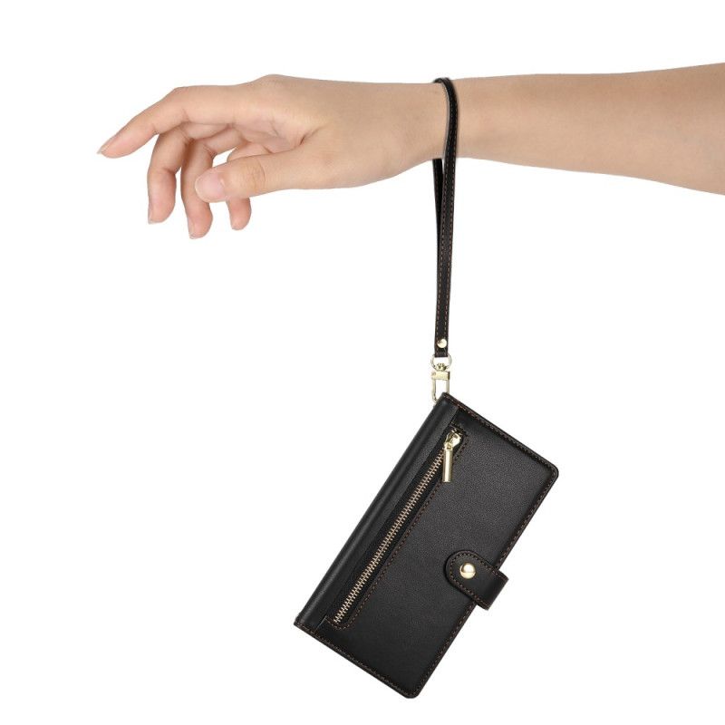 Læder Cover Realme 14 Pro Plus 5g Telefon Etui Klassisk Pung