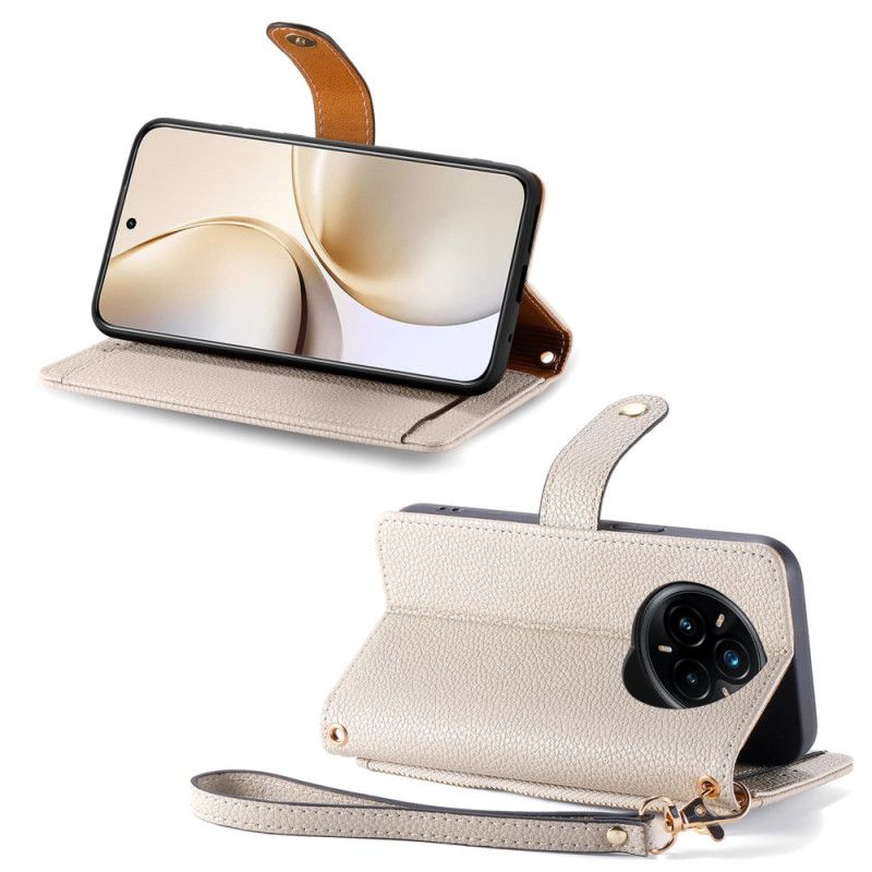 Læder Cover Realme 14 Pro Plus 5g Telefon Etui Møntpung Og Rfid-beskyttelse