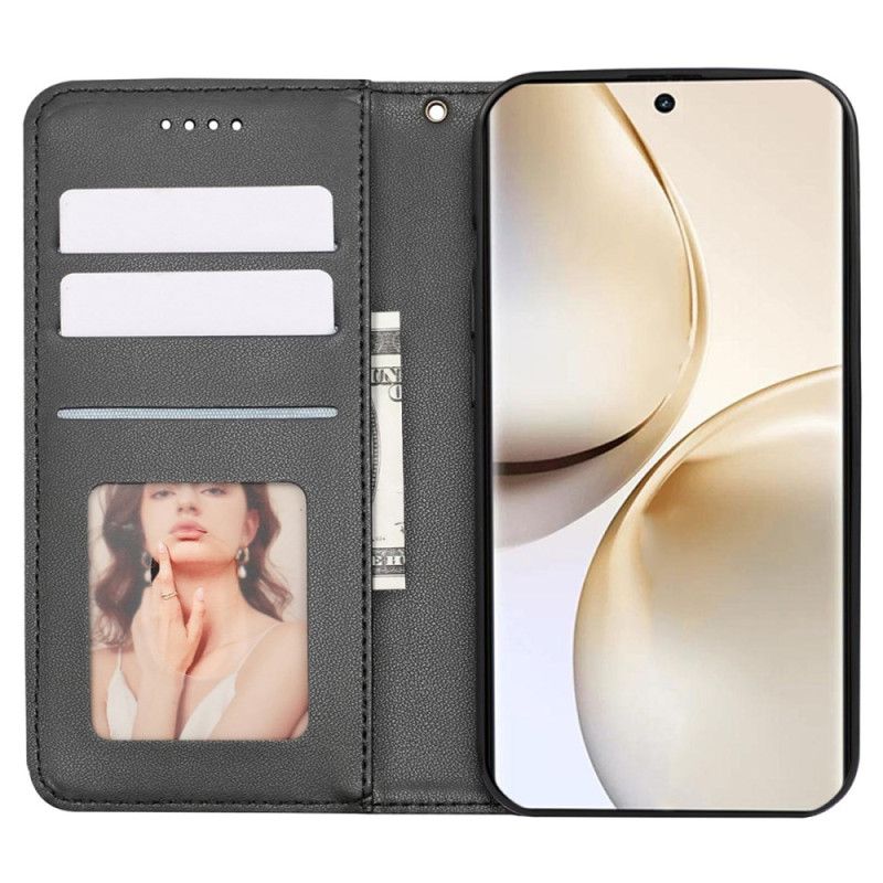 Læder Cover Realme 14 Pro Plus 5g Ternet Rem