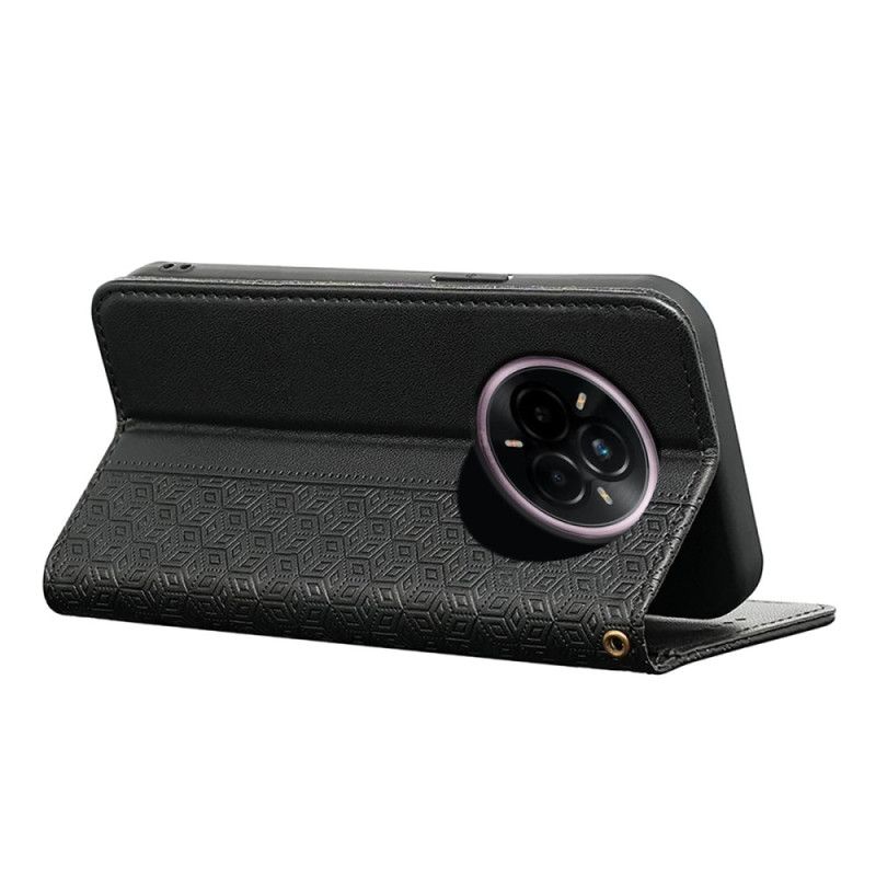 Læder Cover Realme 14 Pro Plus 5g Ternet Rem