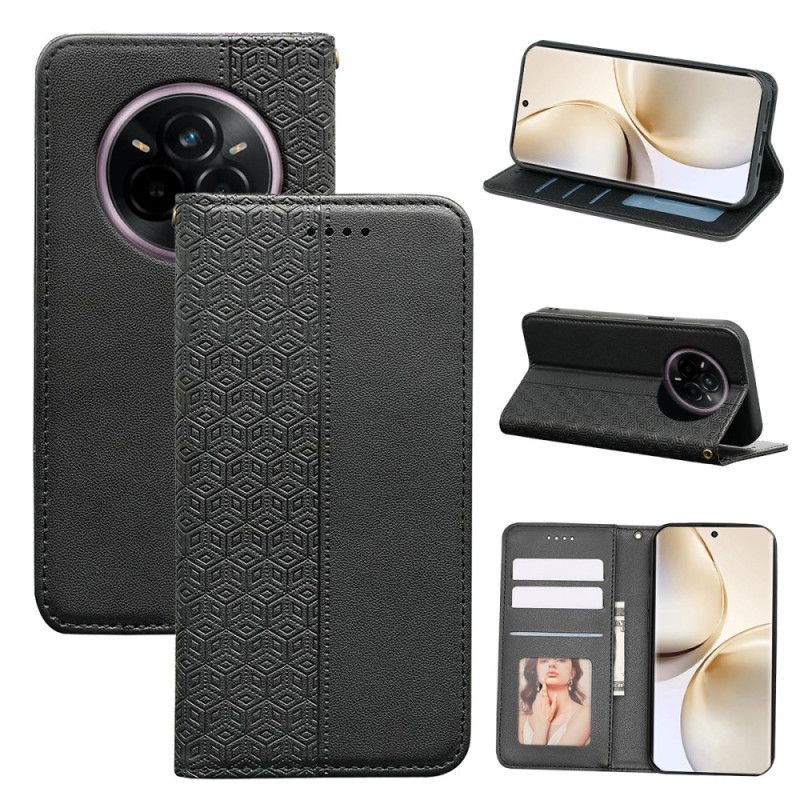 Læder Cover Realme 14 Pro Plus 5g Ternet Rem