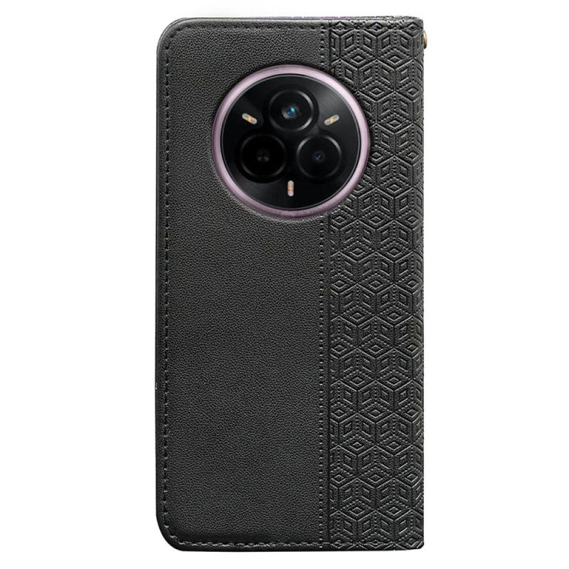 Læder Cover Realme 14 Pro Plus 5g Ternet Rem