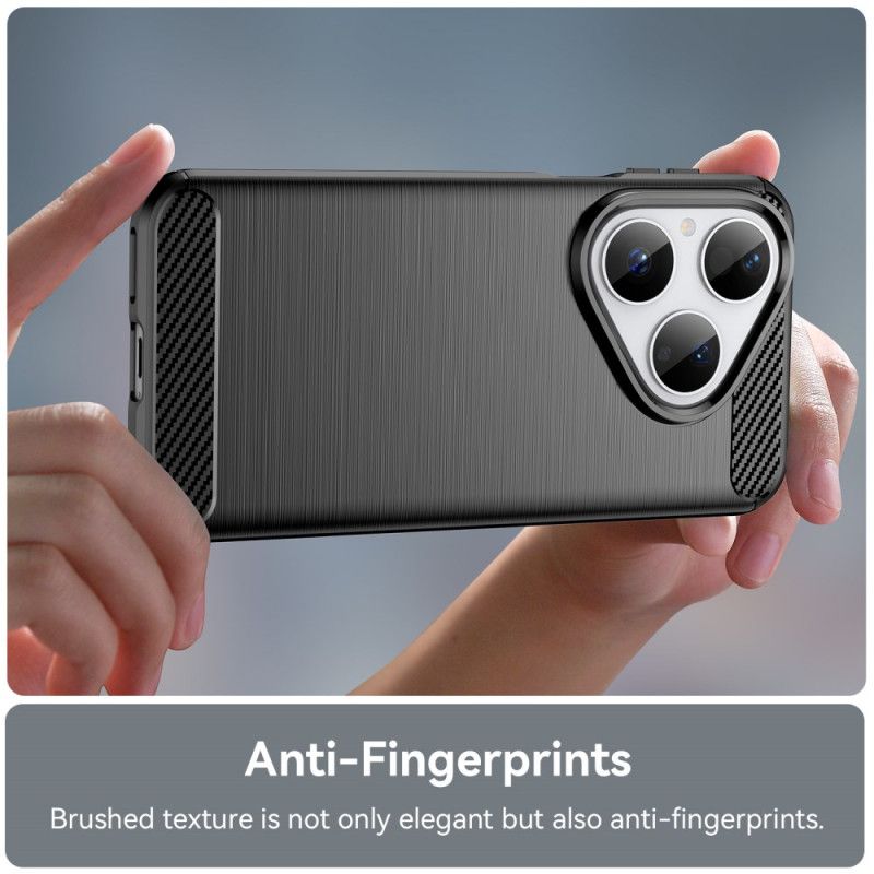 Cover Huawei Pura 80 Børstet Kulfiber