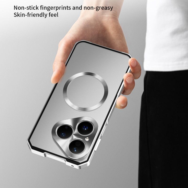 Cover Huawei Pura 80 Magsafe Med Metalramme