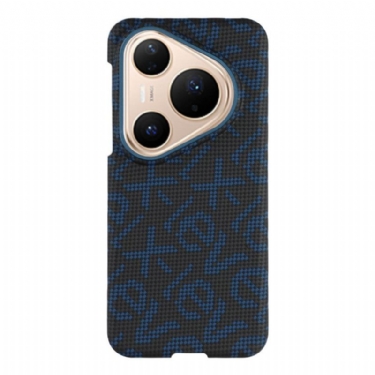 Cover Huawei Pura 80 Telefon Etui Magsafe Med X-level Kulfibertekstur