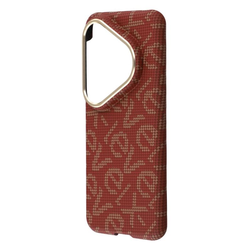 Cover Huawei Pura 80 Telefon Etui Magsafe Med X-level Kulfibertekstur