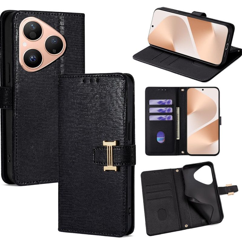 Flip Cover Huawei Pura 80 Metalspænde