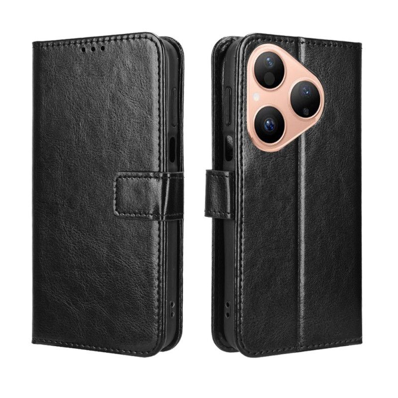 Flip Cover Huawei Pura 80 Prangende Kunstlæder