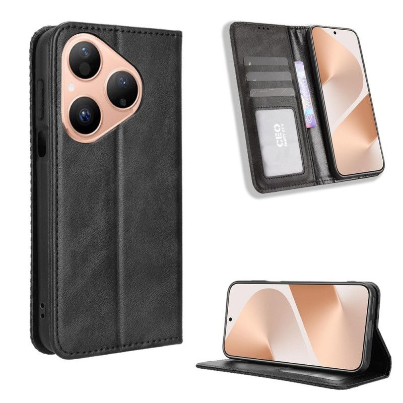 Flip Cover Huawei Pura 80 Vintage Frise