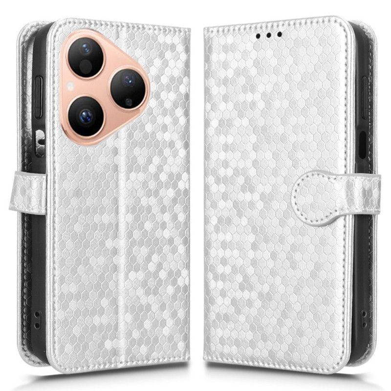 Flip Cover Til Huawei Pura 80 Glittermønster