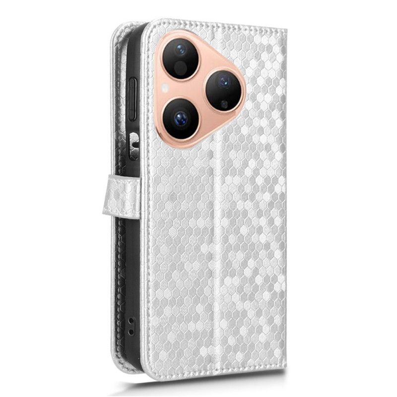 Flip Cover Til Huawei Pura 80 Glittermønster