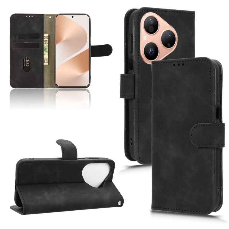 Flip Cover Til Huawei Pura 80 Ruskindseffekt