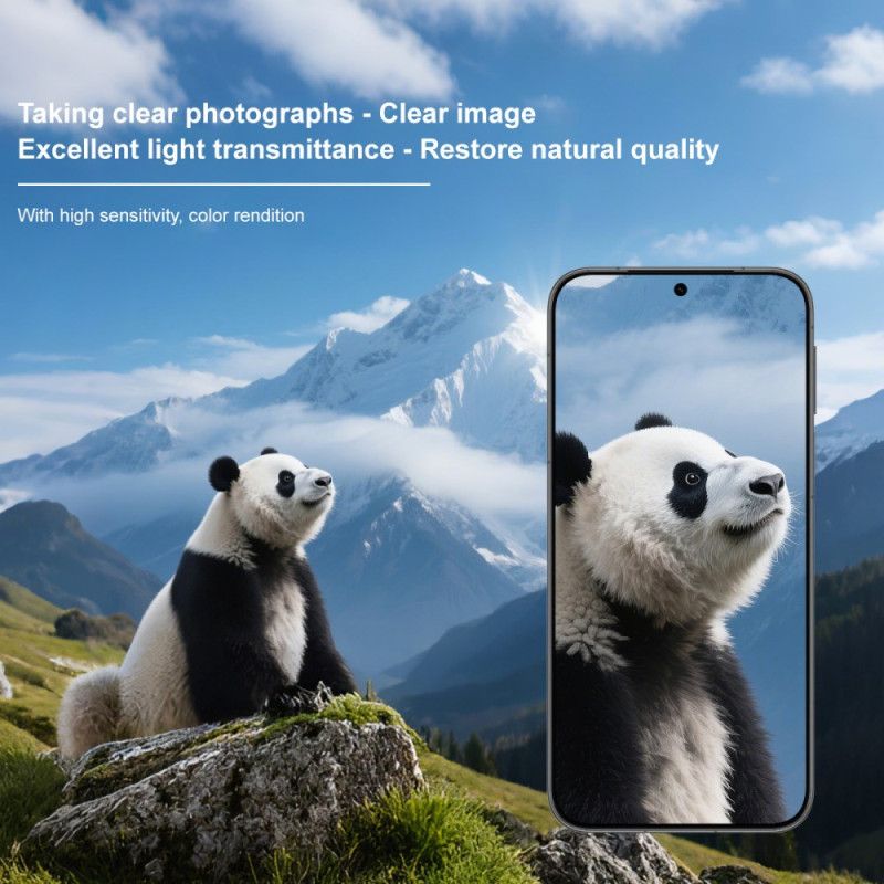 Hærdet Glaslinsebeskytter Til Huawei Pura 80 Selvpositionerende Ramme (sorte Cirkler)