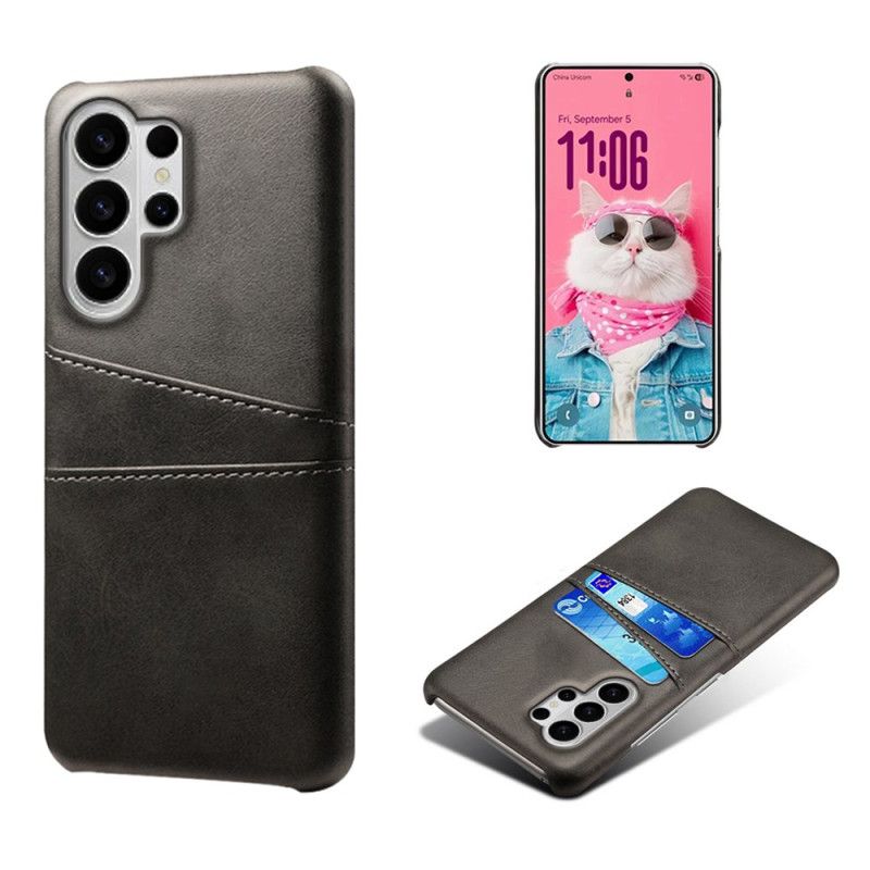 Cover Samsung Galaxy S26 Ultra Dobbelt Kortholder
