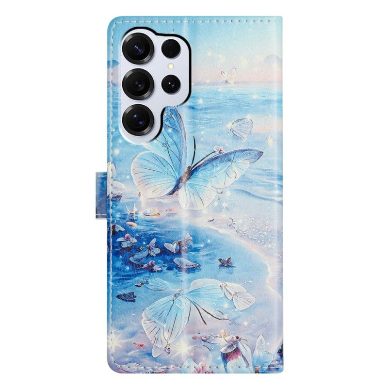 Flip Cover Samsung Galaxy S26 Ultra Havsommerfugl