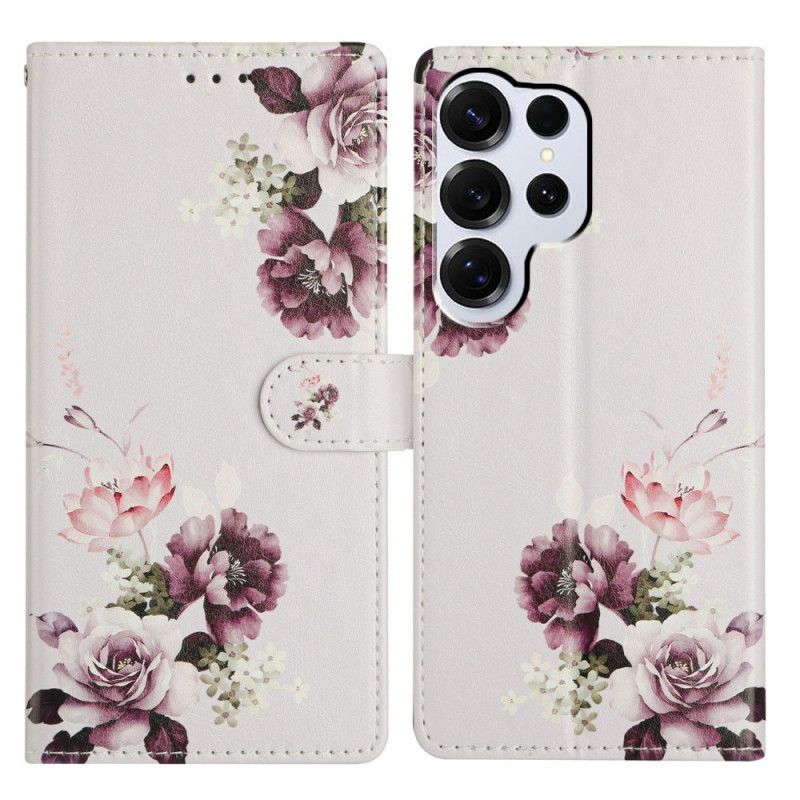 Flip Cover Samsung Galaxy S26 Ultra Kors Og Roser