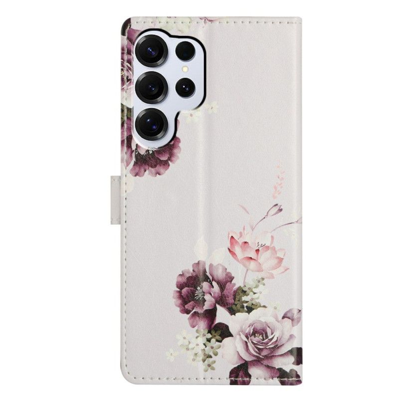 Flip Cover Samsung Galaxy S26 Ultra Kors Og Roser