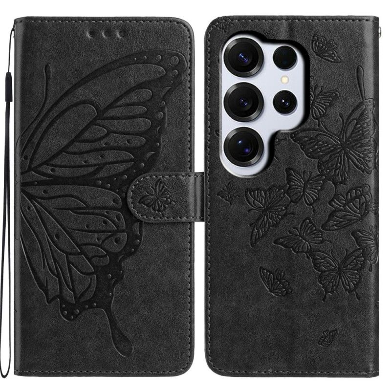 Flip Cover Samsung Galaxy S26 Ultra Sommerfugledesign