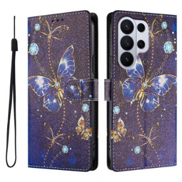 Flip Cover Til Samsung Galaxy S26 Ultra Ædelsommerfugle