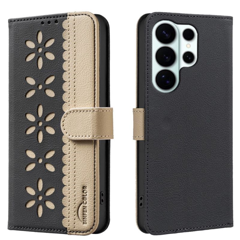 Flip Cover Til Samsung Galaxy S26 Ultra Binfen Farve Blomsterdesign