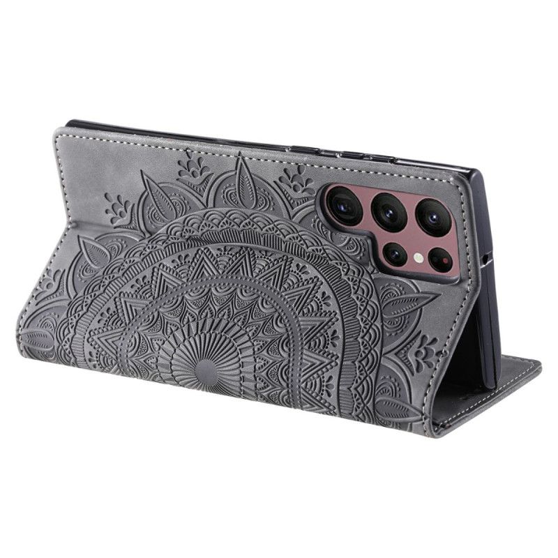 Flip Cover Til Samsung Galaxy S26 Ultra Mandala Ruskindseffekt
