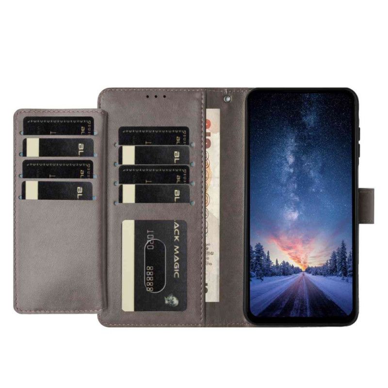 Læder Cover Samsung Galaxy S26 Ultra 8 Kortholder I Kunstlæder